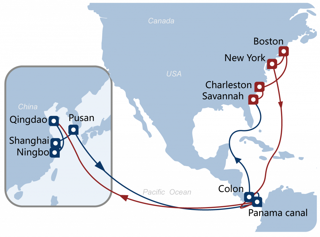 拒絕蘇伊士和巴拿馬運河！越來越多的大型集裝箱船更改航線.......