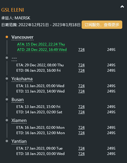 突發(fā)！一大型集裝箱船遭遇故障，航行中斷！目的港包括國內(nèi)港口