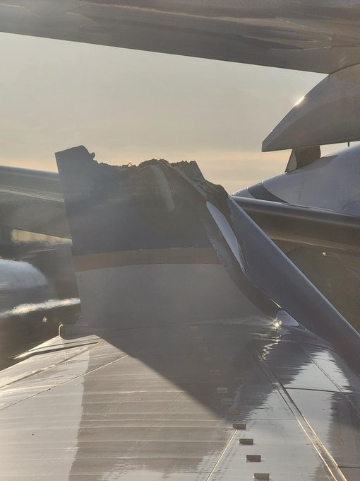 可怕！列車脫軌，滿載乘客客機(jī)相撞，機(jī)翼撞斷！這個(gè)周末不太平??！