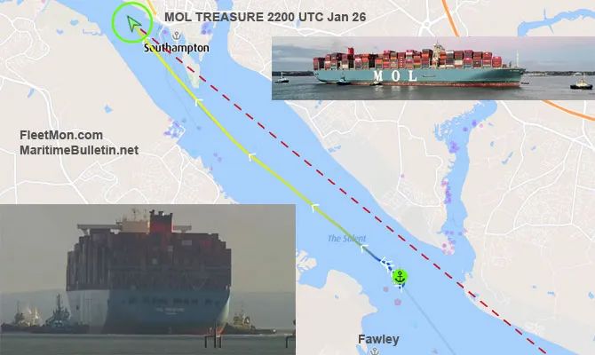 突發(fā)！一艘滿載中國貨物的超大型集裝箱船發(fā)生故障，船期嚴(yán)重延誤