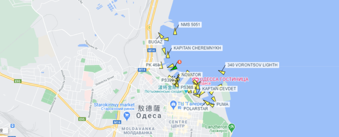 戰(zhàn)爭(zhēng)陰云籠罩下的敖德薩港直播畫面 