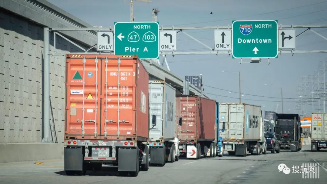 美國南加州交通擁堵正在蔓延，注意這10個卡車貨運地點最是擁堵