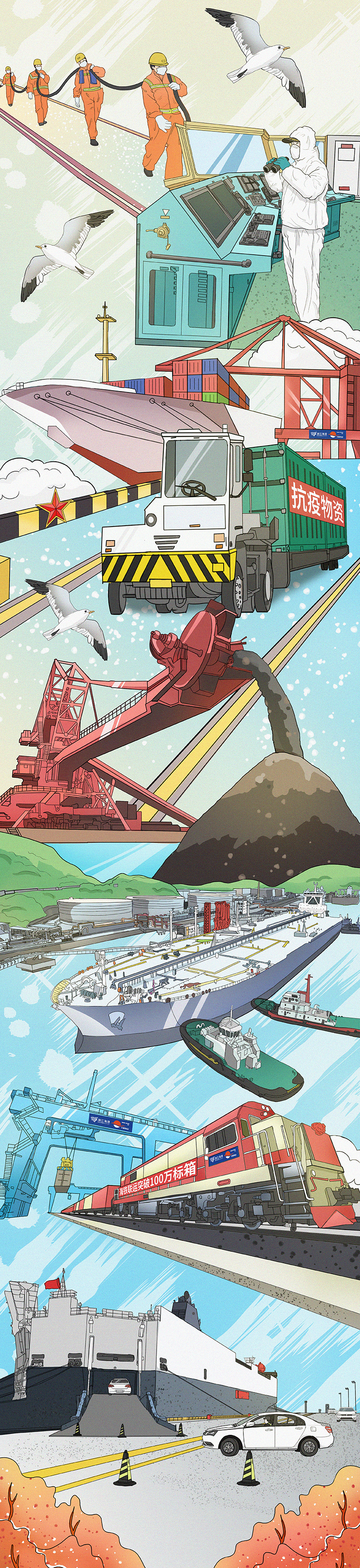 寧波舟山港2020年運(yùn)輸生產(chǎn)實(shí)現(xiàn)逆勢(shì)增長(zhǎng) 貨物吞吐量連續(xù)第12年保持全球第一