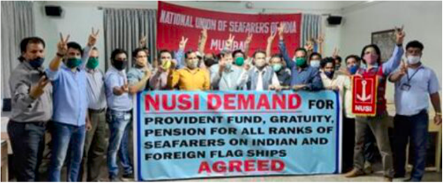 印度為40萬(wàn)海員全體漲薪40%，并提供公積金、酬金和退休金