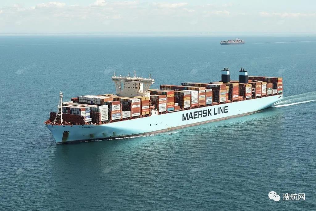 又雙叒200個集裝箱落水！曾掛靠上海、寧波、鹽田等國內多個港口，馬士基旗下大型集裝箱船
