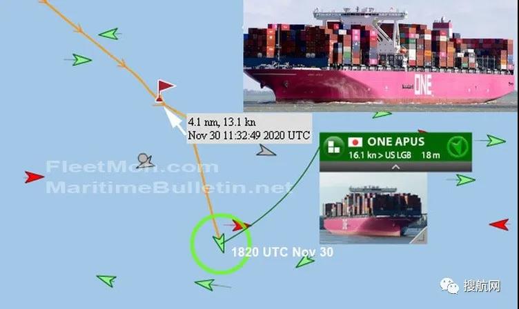 禍不單行！又一大型集裝箱船超50個柜子墜海，事發(fā)前曾掛靠國內(nèi)多個港口！