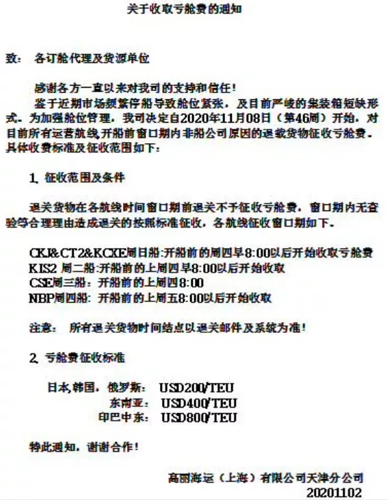 瘋狂的運(yùn)費(fèi)！過萬美元運(yùn)價(jià)再現(xiàn)！港口擁堵癱瘓：船公司再次加征退艙費(fèi)、擁堵附加費(fèi)