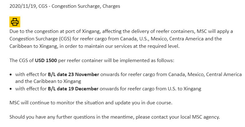 瘋狂的運(yùn)費(fèi)！過萬美元運(yùn)價(jià)再現(xiàn)！港口擁堵癱瘓：船公司再次加征退艙費(fèi)、擁堵附加費(fèi)