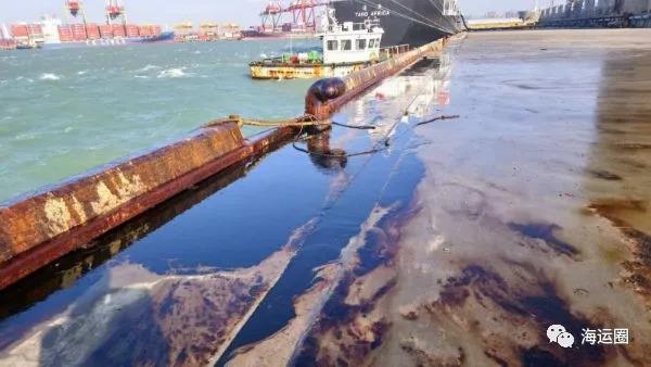 臺灣最大加油船撞上碼頭！超3000升燃油泄漏！