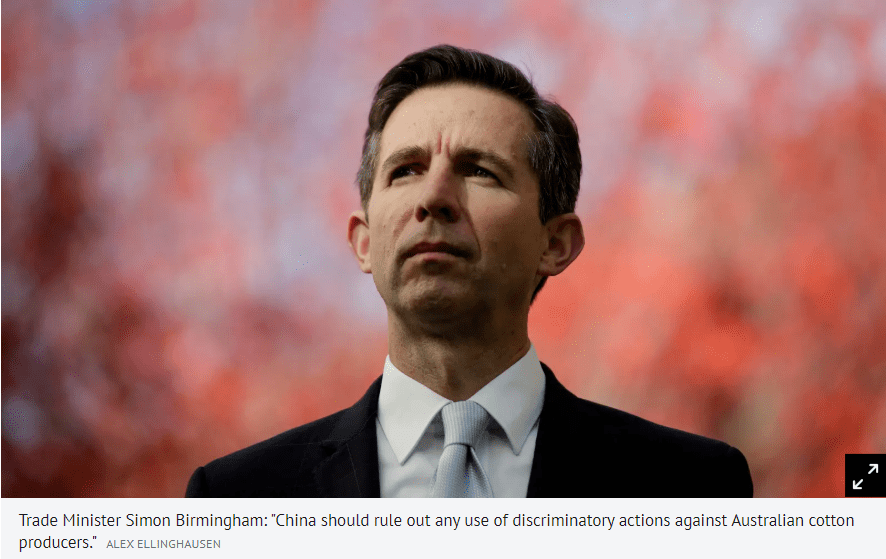 中澳貿(mào)易關(guān)系惡化！中國叫停澳洲煤炭進(jìn)口，限制澳棉配額，鐵礦石進(jìn)口明顯下降！