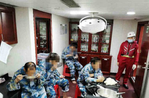 一貨船在瓊州海峽翻沉 10人遇險(xiǎn)已搜獲6人